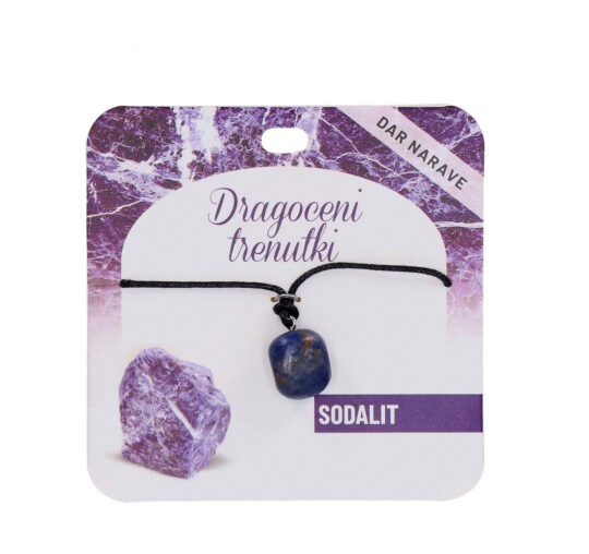 Obesek Sodalit Želja - poldragi kamen