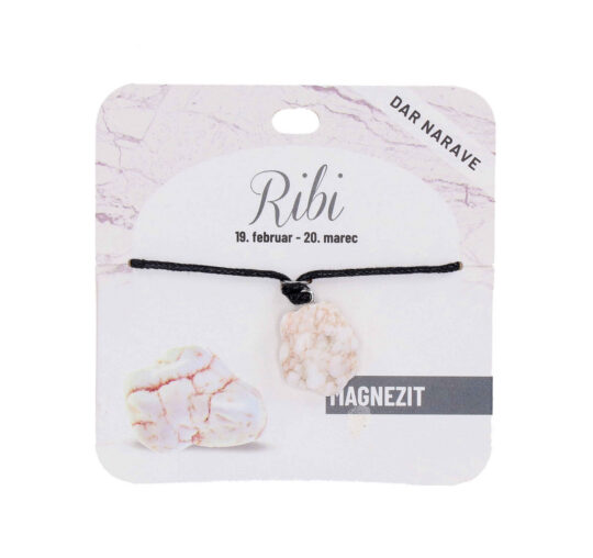 Obesek Magnezit Zodiak - poldragi kamen