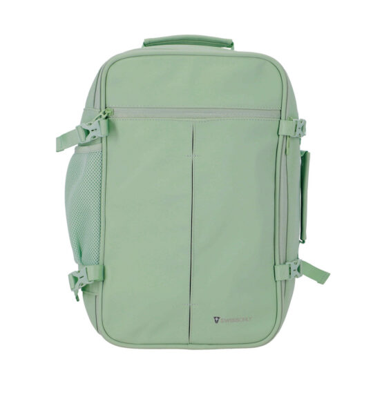 Potovalni nahrbtnik za nizkocenovnike SWISS ONLY - mint, 25x20x40 cm