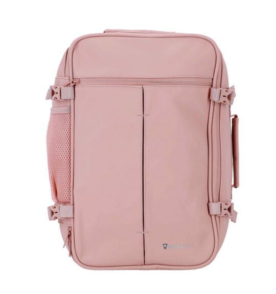 Potovalni nahrbtnik za nizkocenovnike SWISS ONLY - rose gold, 25x20x40 cm