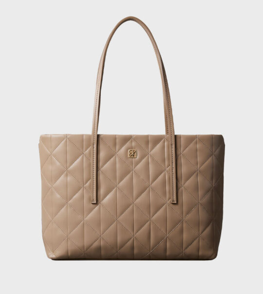 Torbica CALVIN KLEIN Quilted - bež