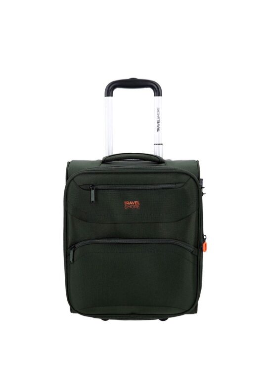 Kabinski kovček TRAVEL AND MORE - vojaško zelen, 45×35×18 cm, 29 l, za EasyJet