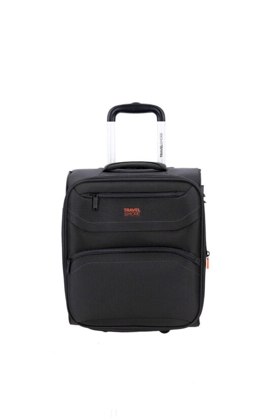 Kabinski kovček TRAVEL AND MORE - siv, 45×35×18 cm, 29 l, za EasyJet