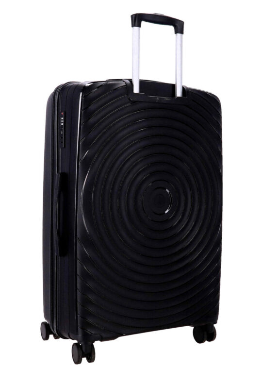 Kovček TRAVEL AND MORE - črn, velik, 107l
