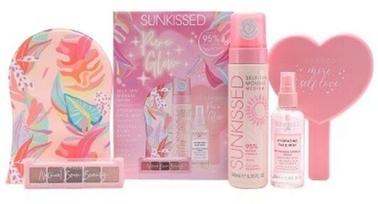 Darilni set SUNKISSED Pure Glow Medium - porjavitev
