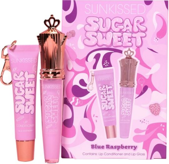 Darilni set SUNKISSED Sweet Raspberry - nega ustnic