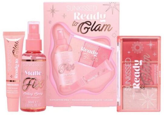 Darilni set SUNKISSED Ready to Glam - kozmetični
