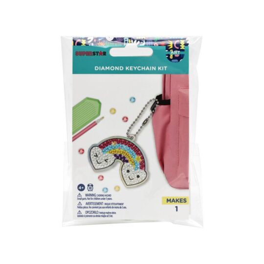 Set za ustvarjanje obeskov za ključe SUPERSTAR - ustvarjalni komplet