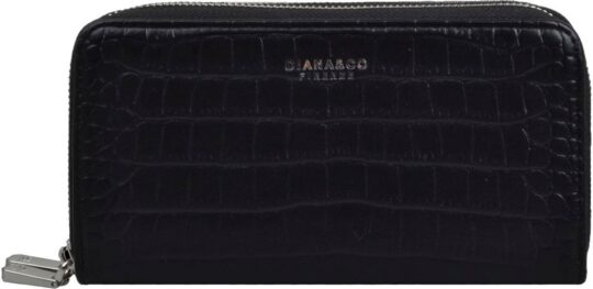 Denarnica LS COLLECTION - črna, darilna škatla