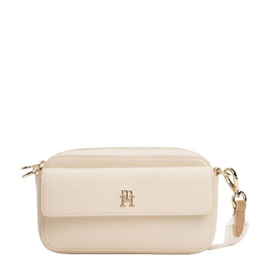 Torbica za čez ramo TOMMY HILFIGER Distinct - bež