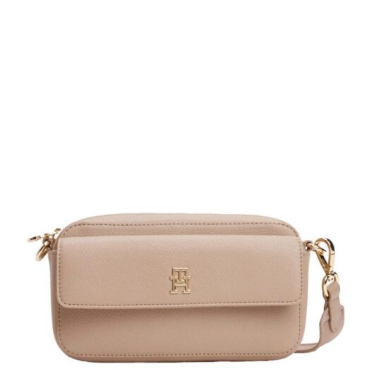 Torbica za čez ramo TOMMY HILFIGER Distinct - bež