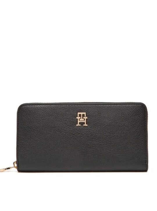 Denarnica TOMMY HILFIGER - črna