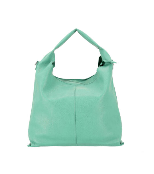 Vrečasta torbica LS COLLECTION Erik Style - svetlo modra, hobo