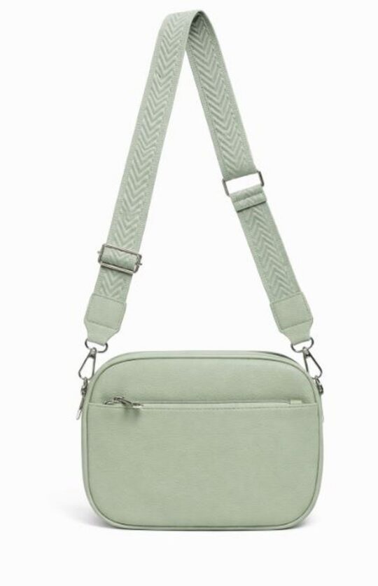 Torbica LS Collection - zelena, na eno ramo