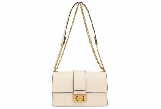 Torbica LS Collection - bež, na eno ramo