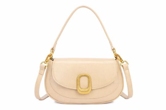 Torbica LS Collection - bež, na eno ramo