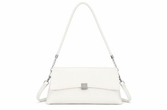 Torbica za čez ramo LS Collection - bela