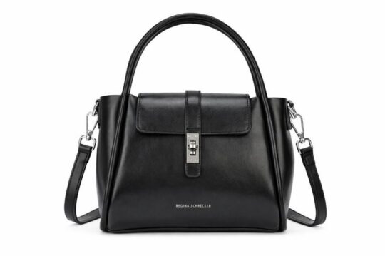 Torbica za čez ramo LS Collection - črna