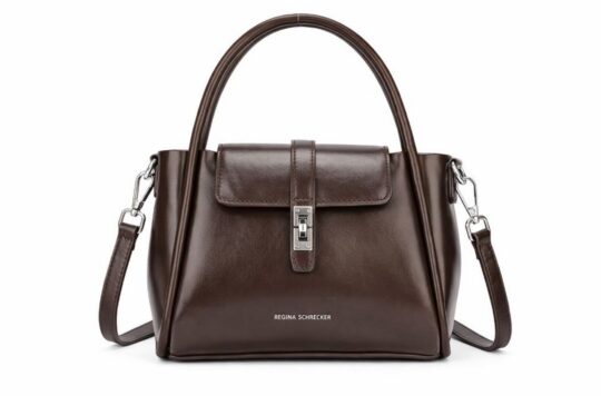 Torbica za čez ramo LS Collection - rjava