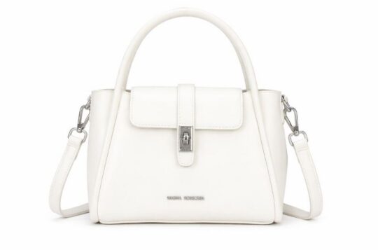 Torbica za čez ramo LS Collection - bela,