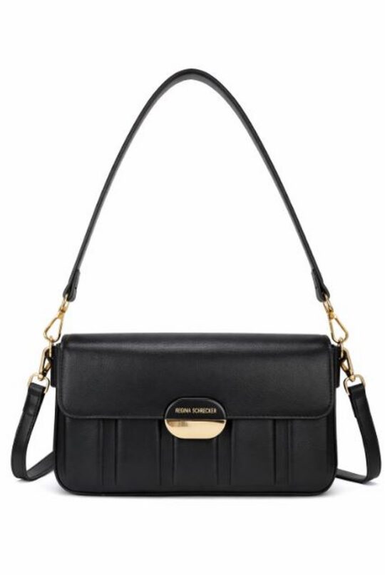 Torbica za čez ramo LS Collection - črna