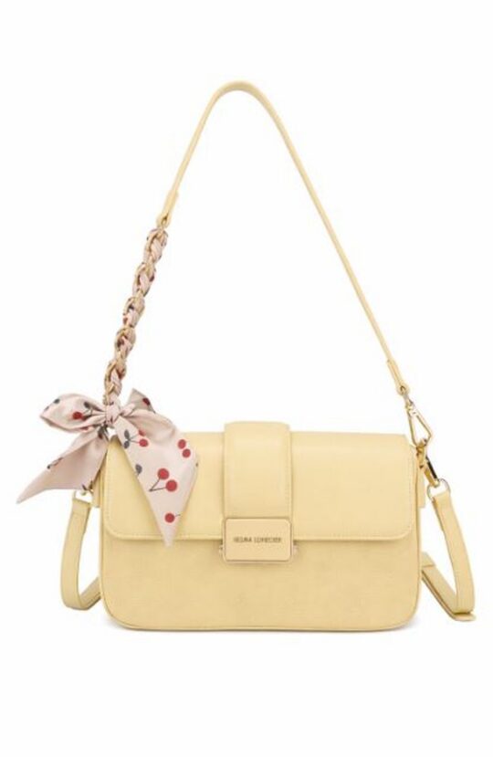 Torbica za čez ramo LS Collection - rumena