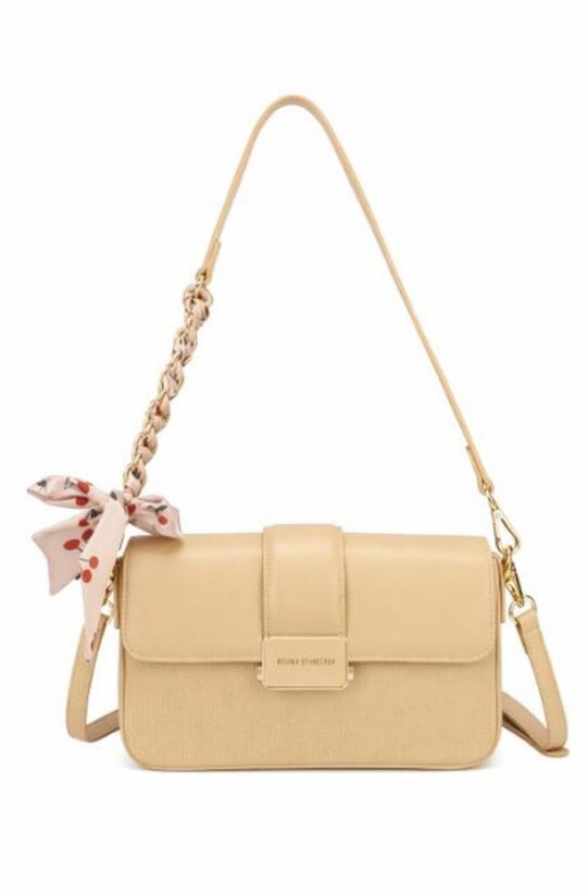 Torbica za čez ramo LS Collection - bež