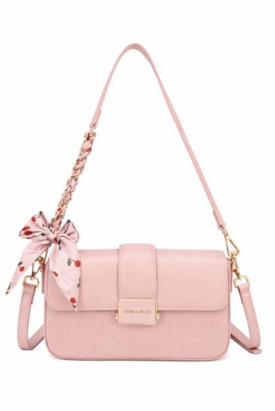 Torbica za čez ramo LS Collection - roza
