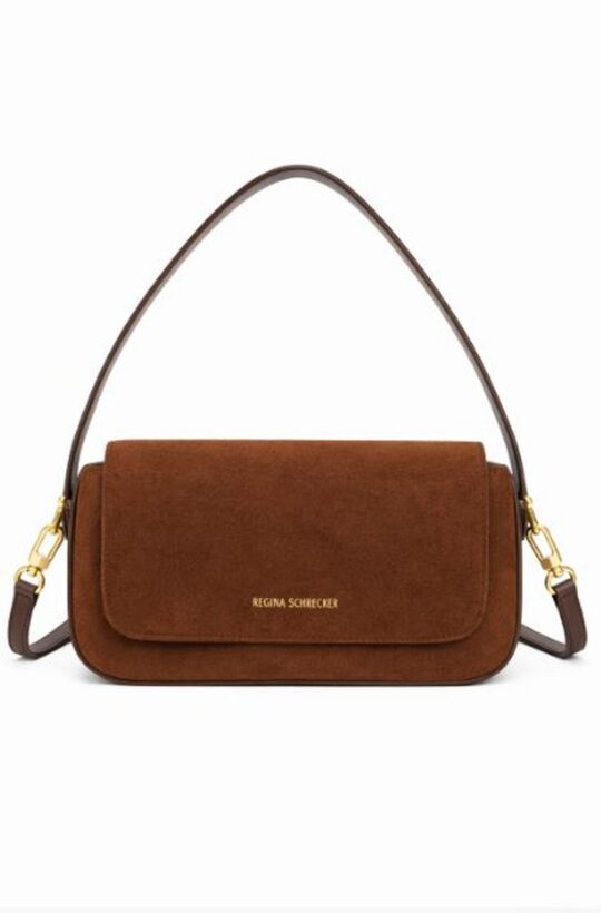 Torbica za čez ramo LS Collection - rjava