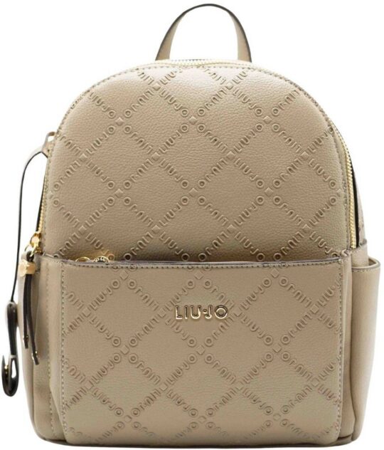 Modni nahrbtnik TOMMY HILFIGER Soft Logotape - bež