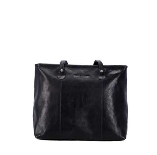 Torbica AVIATOR - črna, buff trumbled