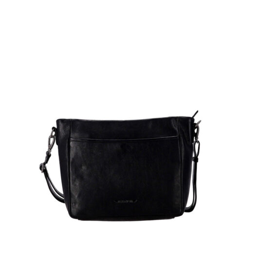 Torbica za čez ramo AVIATOR - črna