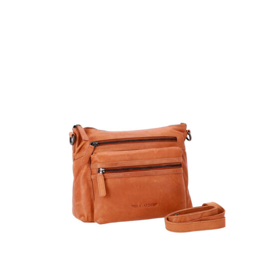 Torbica za čez ramo AVIATOR - konjak