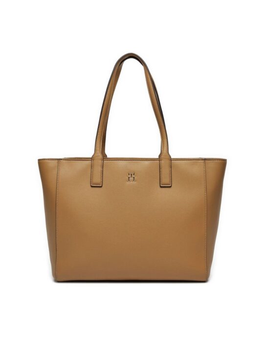 Torbica TOMMY HILFIGER SOFT LOGO - bež