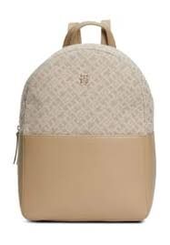 Modni nahrbtnik TOMMY HILFIGER Jacquard - bež