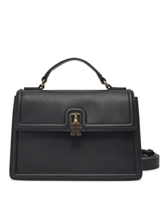 Torbica za čez ramo TOMMY HILFIGER Eternity Mini - črna