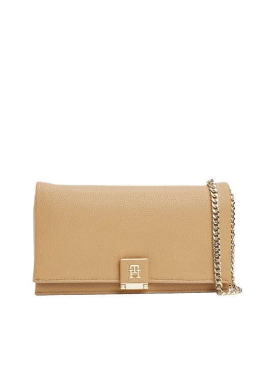 Torbica za čez ramo TOMMY HILFIGER Her - bež