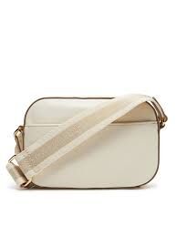 Torbica za čez ramo TOMMY HILFIGER Logotape - krem