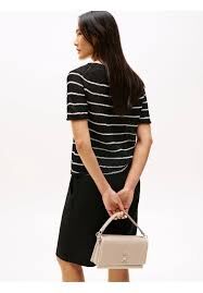 Torbica za čez ramo TOMMY HILFIGER Modern - bež