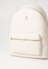 Modni nahrbtnik TOMMY HILFIGER Logotape - krem