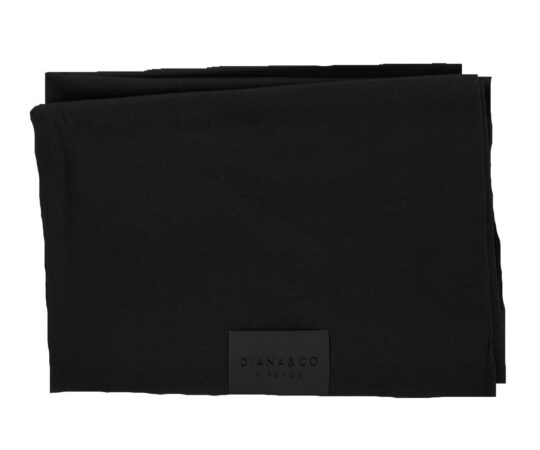 Šal LS COLLECTION - črn