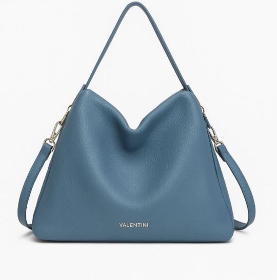 Torbica LS COLLECTION Dublin - modra, jeans