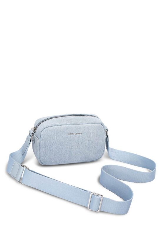 Torbica za čez ramo DAVID JONES - svetlo modra