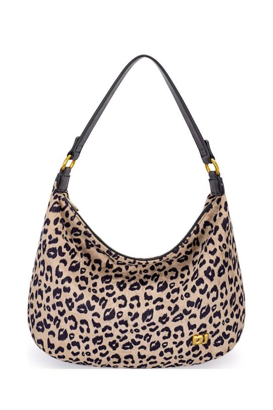 Torbica DAVID JONES - bež animal print