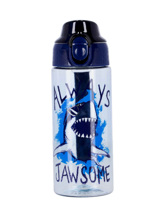 Bidon za vodo BOTTLE AND MORE - morski pes BPA free, 500 ml