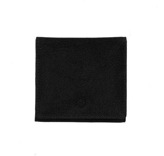 Denarnica CESARE BRINIOLLI - črna, usnjena