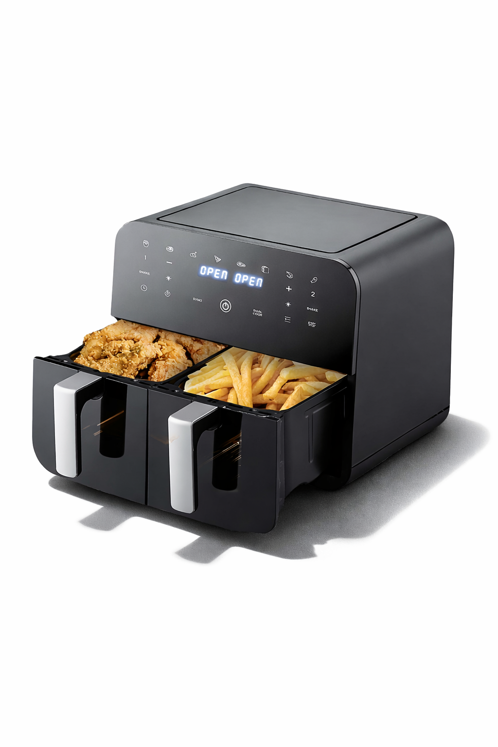 XXL Cvrtnik z dvema košarama Home&More, 9L, 2400 W