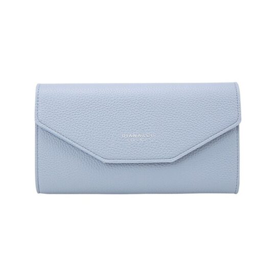 Denarnica LS COLLECTION - rjava, darilna škatla