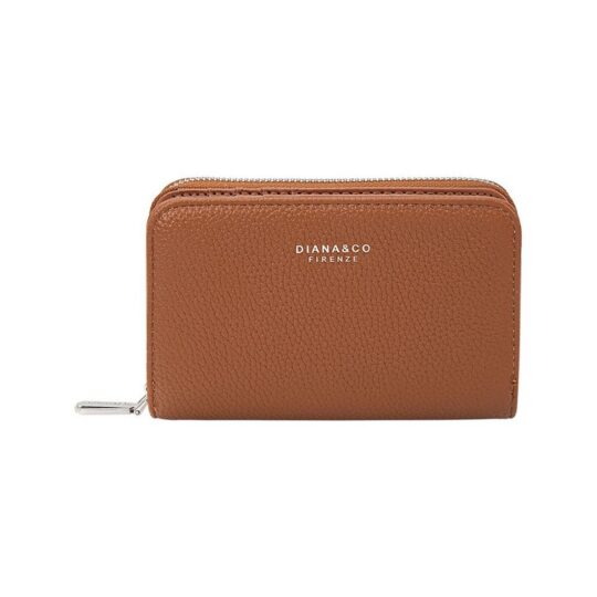 Denarnica LS COLLECTION - rjava, darilna škatla