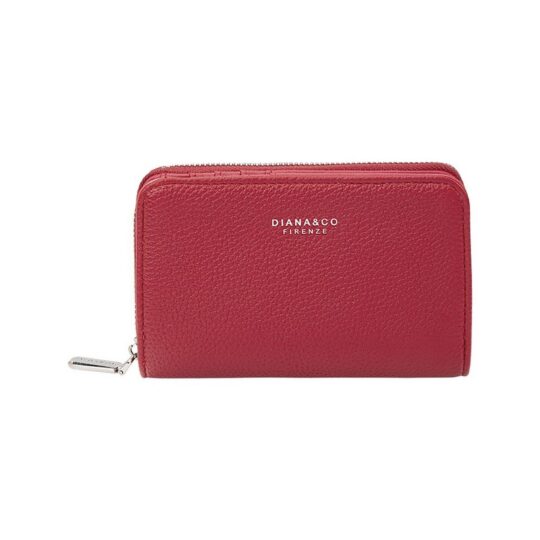 Denarnica LS COLLECTION - rdeča, darilna škatla